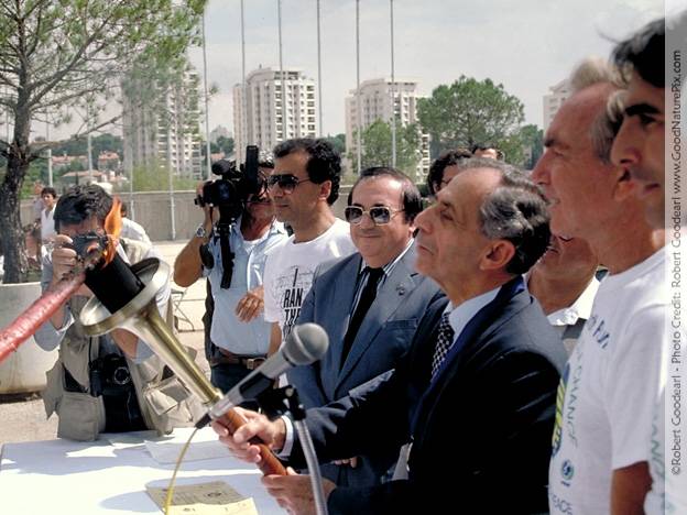 Torch of peace honored in ceremony in Jerusalem. Israel